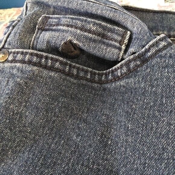 Gloria Vanderbilt Jeans Womens 12 Blue Denim Straight Leg - Picture 5 of 10